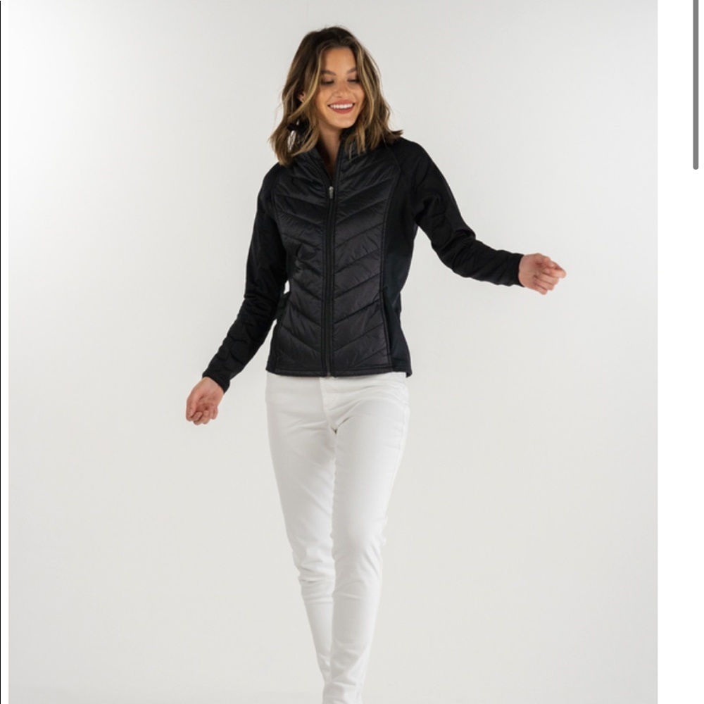 Straight Down Full Zip Black Nova Jacket - image 7